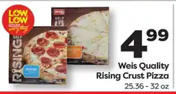 Weis Markets Weis Quality Rising Crust Pizza offer