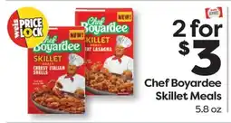 Weis Markets Chef Boyardee Skillet Meals offer