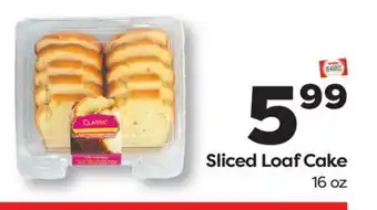 Weis Markets Sliced Loaf Cake offer