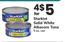 ACME Starkist Solid White Albacore Tuna offer