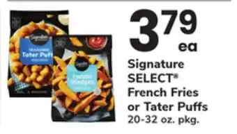 ACME Signature SELECT French Fries or Tater Puffs offer