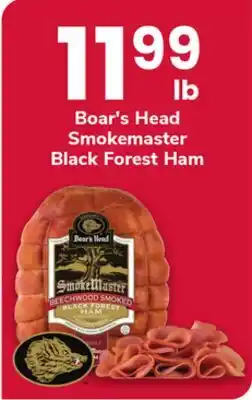 ACME Boar's Head Smokemaster Black Forest Ham offer