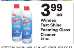 ACME Windex Fast Shine Foaming Glass Cleaner offer