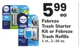 ACME Febreze Trash Starter Kit or Febreze Trash Refills offer