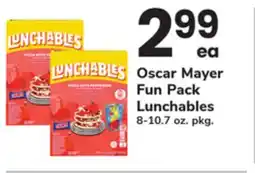 ACME Oscar Mayer Fun Pack Lunchables offer