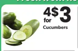 ACME Cucumbers offer
