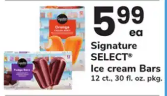 ACME Signature SELECT Ice cream Bars offer