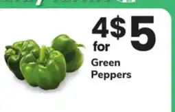 ACME Green Peppers offer