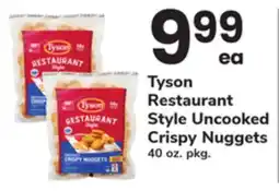 ACME Tyson Restaurant Style Uncooked Crispy Nuggets offer