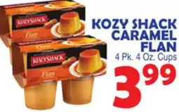 Bravo Supermarkets KOZY SHACK CARAMEL FLAN offer
