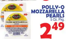 Bravo Supermarkets POLLY-O MOZZARELLA PEARLS offer