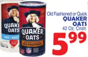 Bravo Supermarkets QUAKER OATS offer