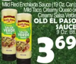 Bravo Supermarkets OLD EL PASO SAUCE offer