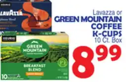 Bravo Supermarkets GREEN MOUNTAIN COFFEE K-CUPS offer
