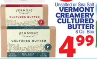 Bravo Supermarkets VERMONT CREAMERY CULTURED BUTTER offer