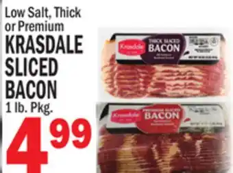 Bravo Supermarkets KRASDALE SLICED BACON offer