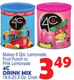 Bravo Supermarkets 4C DRINK MIX offer