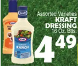 Bravo Supermarkets KRAFT DRESSING offer