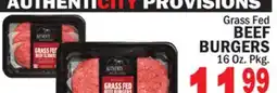 Bravo Supermarkets BEEF BURGERS offer