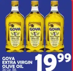 Bravo Supermarkets GOYA EXTRA VIRGIN OLIVE OIL offer