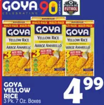 Bravo Supermarkets GOYA YELLOW RICE offer