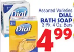Bravo Supermarkets DIAL BATH SOAP offer