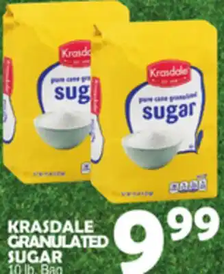 Bravo Supermarkets KRASDALE GRANULATED SUGAR offer