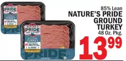 Bravo Supermarkets NATURE'S PRIDE GROUND TURKEY offer