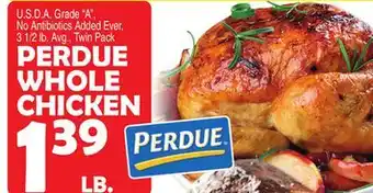Bravo Supermarkets PERDUE WHOLE CHICKEN offer