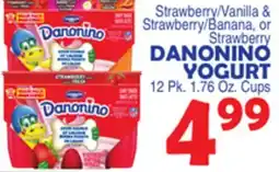 Bravo Supermarkets DANONINO YOGURT offer