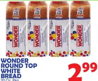 Bravo Supermarkets WONDER ROUND TOP WHITE BREAD offer