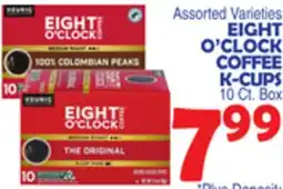Bravo Supermarkets EIGHT O'CLOCK COFFEE K-CUPS offer