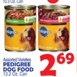 Bravo Supermarkets PEDIGREE DOG FOOD offer