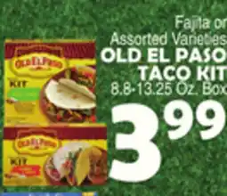 Bravo Supermarkets OLD EL PASO TACO KIT offer