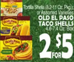 Bravo Supermarkets OLD EL PASO TACO SHELLS offer