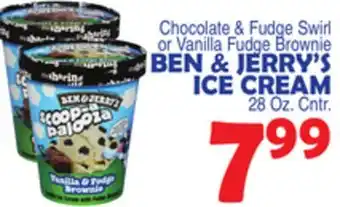 Bravo Supermarkets BEN & JERRY'S ICE CREAM offer