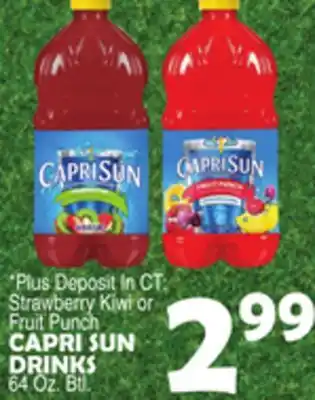 Bravo Supermarkets CAPRI SUN DRINKS offer