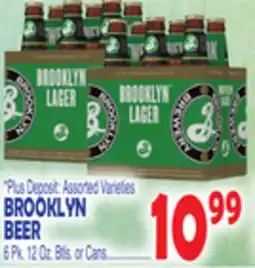 Bravo Supermarkets BROOKLYN BEER offer