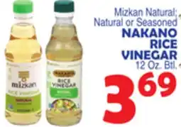 Bravo Supermarkets NAKANO RICE VINEGAR offer