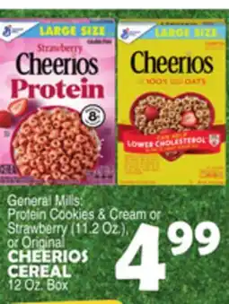 Bravo Supermarkets GENERAL MILLS CHEERIOS CEREAL offer