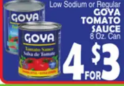 Bravo Supermarkets GOYA TOMATO SAUCE offer