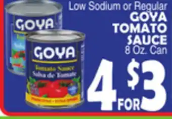 Bravo Supermarkets GOYA TOMATO SAUCE offer