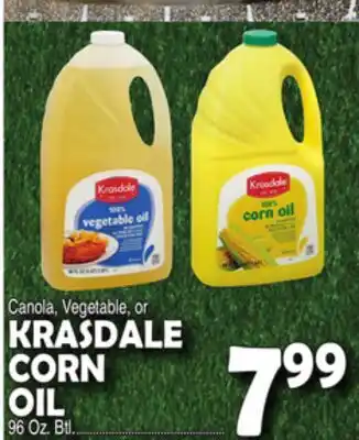 Bravo Supermarkets KRASDALE CORN OIL offer