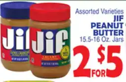 Bravo Supermarkets JIF PEANUT BUTTER offer