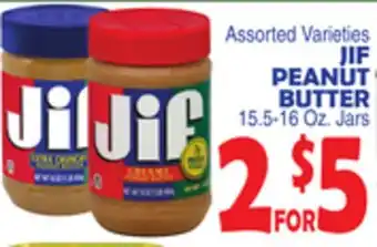 Bravo Supermarkets JIF PEANUT BUTTER offer