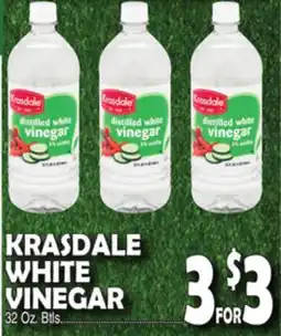 Bravo Supermarkets KRASDALE WHITE VINEGAR offer