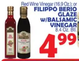 Bravo Supermarkets FILIPPO BERIO GLAZE W/BALSAMIC VINEGAR offer