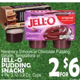 Bravo Supermarkets JELL-O PUDDING SNACKS offer