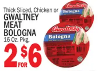 Bravo Supermarkets GWALTNEY MEAT BOLOGNA offer