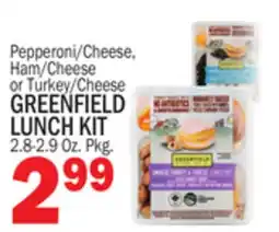 Bravo Supermarkets GREENFIELD LUNCH KIT offer